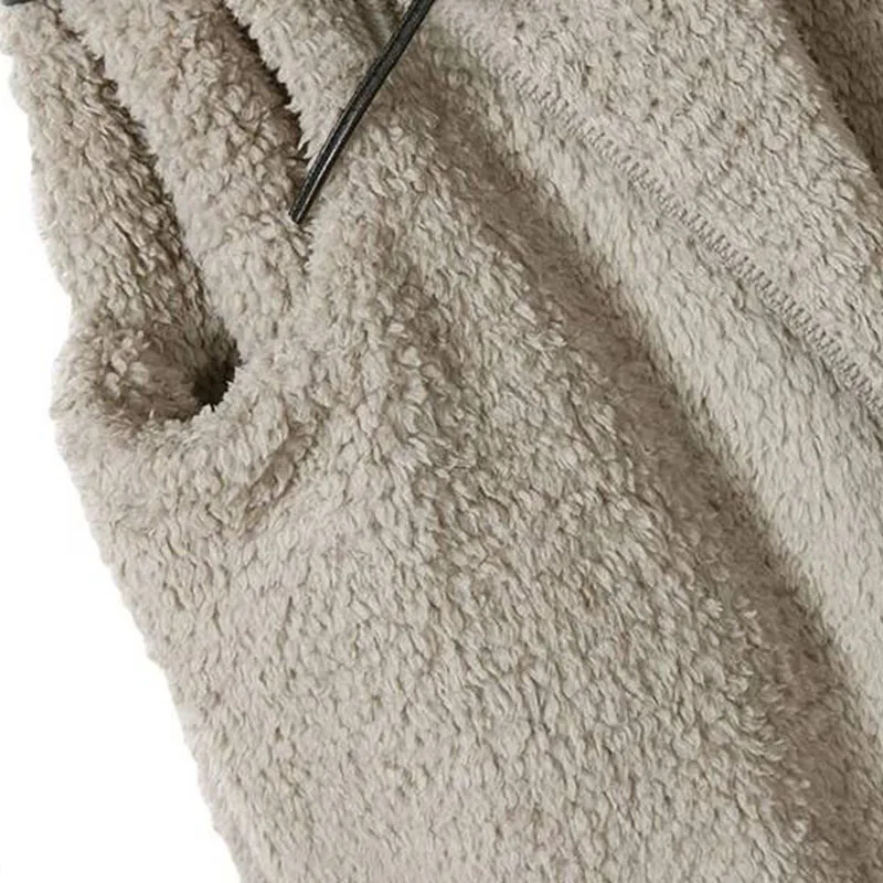 Женская осенняя и зимняя однотонная Повседневная универсальная теплая куртка из овечьей шерсти, без рукавов, украшенная бантом, плюшевый жилет, куртка