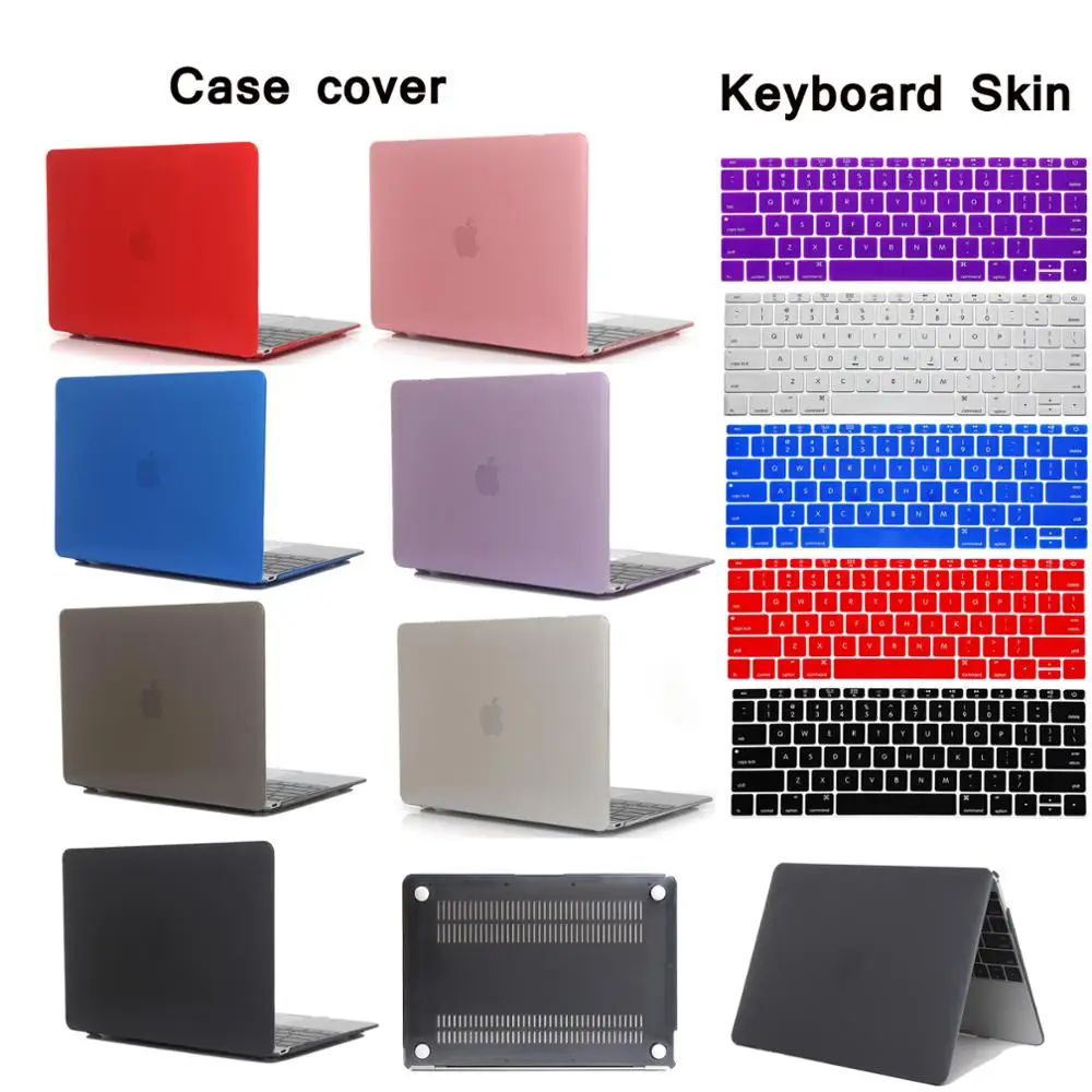 

For Apple Macbook 12" Inch A1534 USA Version Crystal case + Keyboard Cover skin