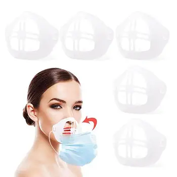 

Disposable 3D Face Cover Inner Bracket Support Frame Comfortable Breathing SpaceReusable Washable Mask Inner Support Bracket
