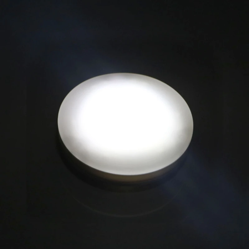 

LED Night Light Wireless Bedside Wall Lamp Press Sensor Round Bedroom Lamp Closet Bookcase Showcase Light