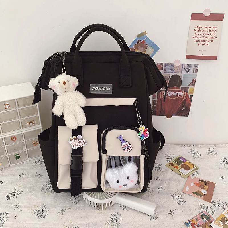 Kawaii Harajuku Style Preppy College Backpack - Limited Edition