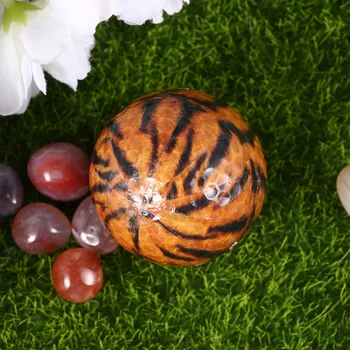 

2PCS Tiger Pattern Golf Ball Simulation Rubber Golf Training Sports Ball 2-layers Golf Practice Ball
