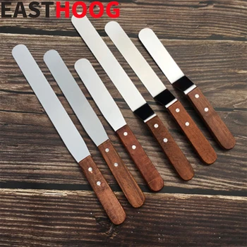 

6/8/10 inch Cake Cream Knife Spatula Stainless Steel Scraper for DIY Cake Smoother Icing Frosting Spreader Pastry Cake Tool