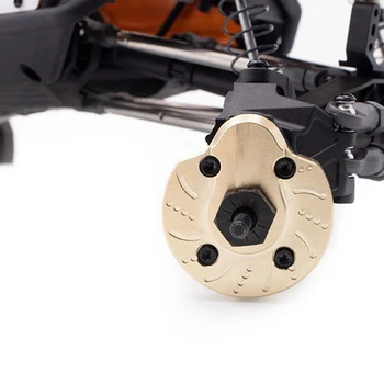 

4PCS Copper Counterweight Is Suitable for 1/10 RC Model Car Axial Capra UTB Front and Rear Axle Cover