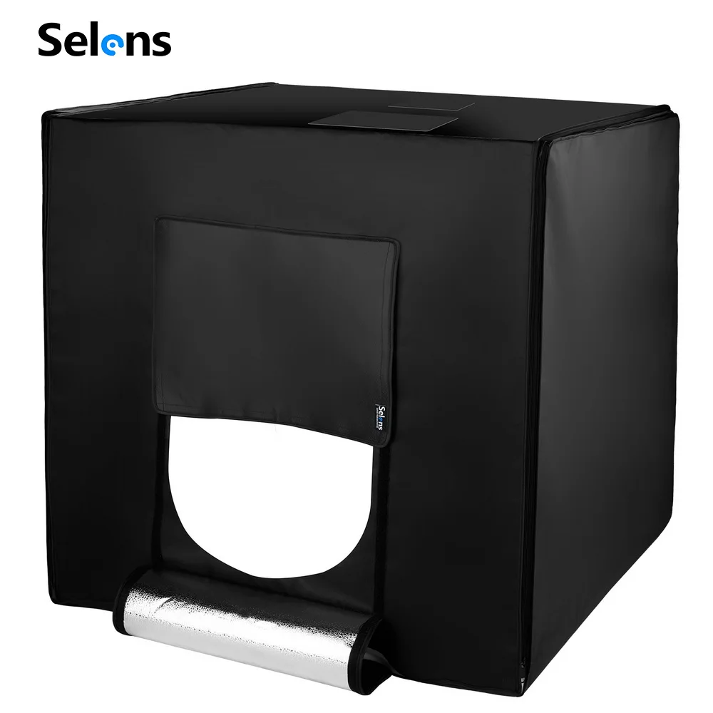 Selens 40/60/80/120cm Photo Studio Lighting Softbox Folding light Box Dimmable Portable Photography Table Shooting Tent Kit