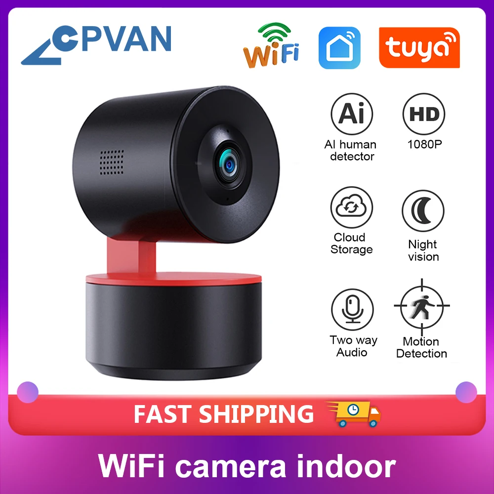 『Video Surveillance!!!』- Tuya PTZ Wifi IP Camera Indoor Smart
Automatic Tracking 1080P Wireless Security Camera AI Human Detection
For Home Surveillance