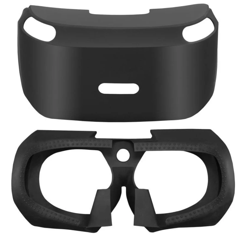 Противоскользящий силиконовый чехол для Sony PS VR 3D защитный со стеклом PS4 PSVR