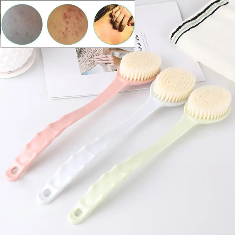 Bath Brush Body Spa Remove Dead Skin Body Maasage Shower Bath Brush Shower Scrubber Long Handle Back Easy Clean