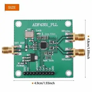 ADF4350 PLL RF сигнал источник частоты синтезатор макетная плата