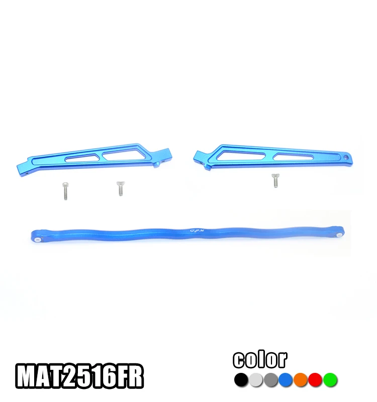 

Aluminum Middle beam fixed tie rod+front and rear chassis brace for ARRMA TALION parts ARA106048