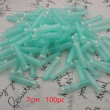 

100pcs Durable Container Hydroponic Water Tool Plastic Nutrition Tube Floral Flower Shop Supplies Garden Keep Fresh With Cap