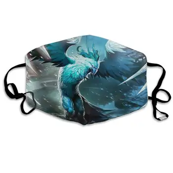 

Reusable Comfy Breathable Air - Outdoor Half Face Masks - Anti Saw Dust Masks - Half Face Mouth Mask for Man Woman Cool Blue