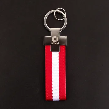 

Car Keychain car key chain For Smart Fortwo Forfour Key Ring Hing-end Auto Keyring Car Styling Decor Chaveiros for smart 451 453