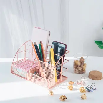 

Multi-function Desk Organizer All In One Desktop with Pen Holder Storage Rack 24BB