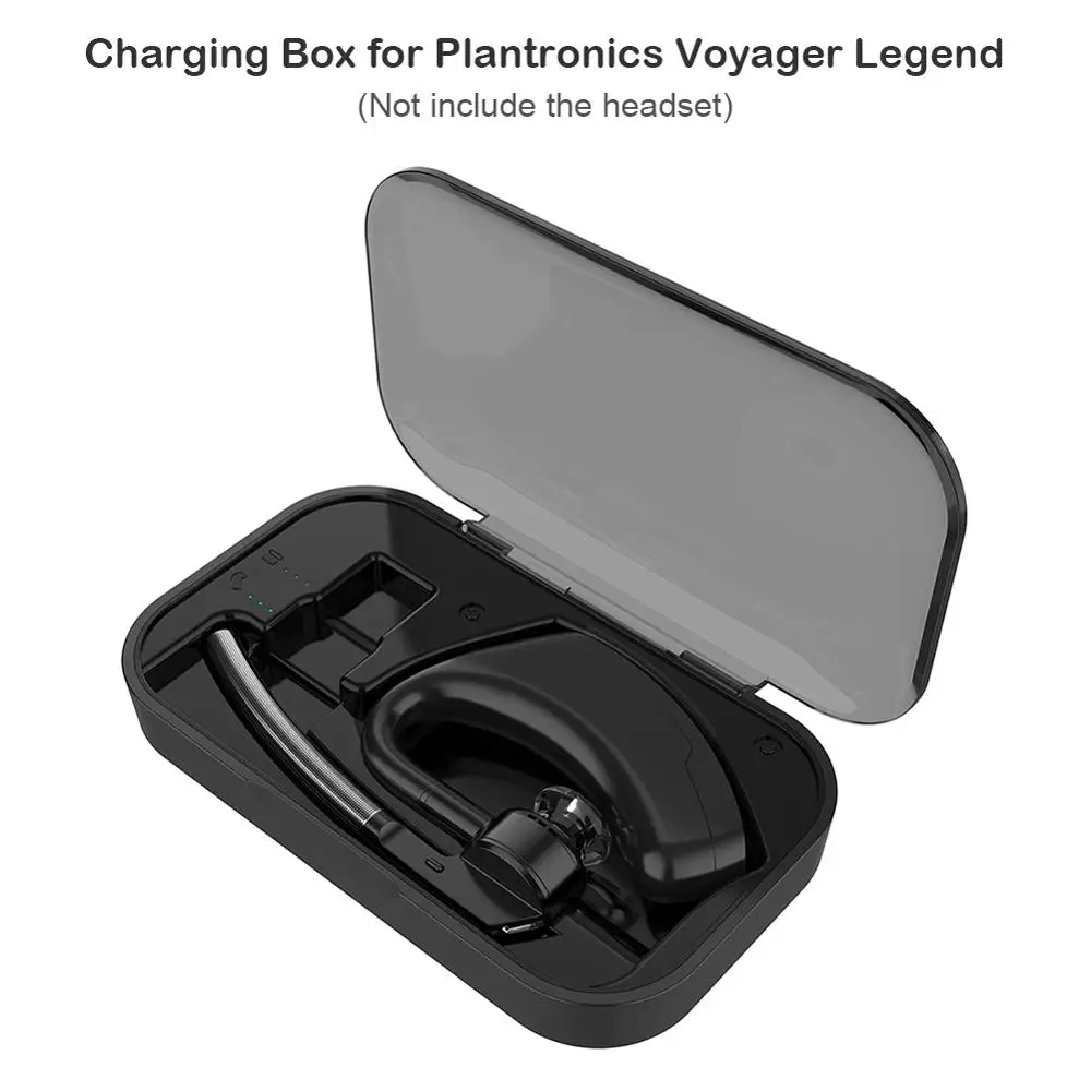 Para Plantronics Voyager Legend Bluetooth Estuche De Carga Cargador con Cable sólo 