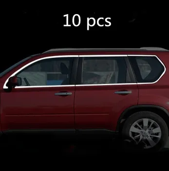 

Car styling stainless steel door window garnish trim window cover trim for Nissan X-trail 2008 2009 2010 2011 2012 2013