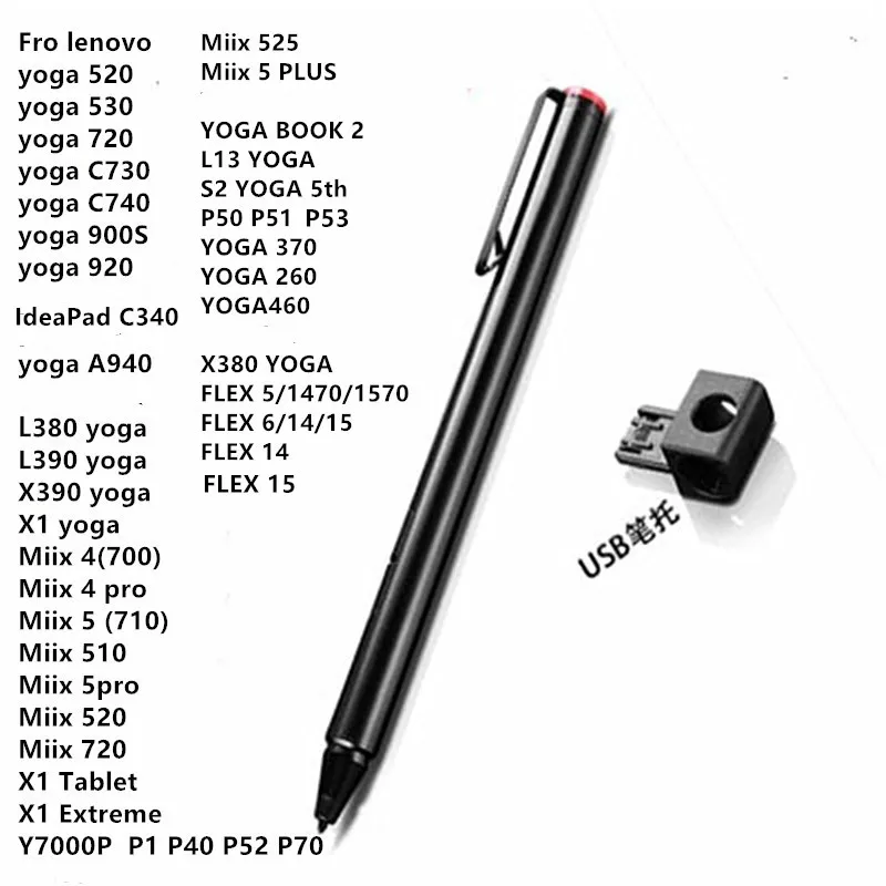 Original Stylus Pen For Lenovo Yoga 730/c740/c640 Yoga 920/900s Miix720  Miix520 Flex 6-14/15 Flex-14/15iml Gx80k32885 - Tablet Pen - AliExpress