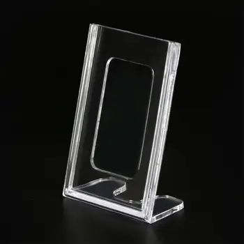 

New Acrylic Card Holders Meeting Desk Label Card Frame Transparent Desk Sign Price Label Display Stand Business Office Supplies