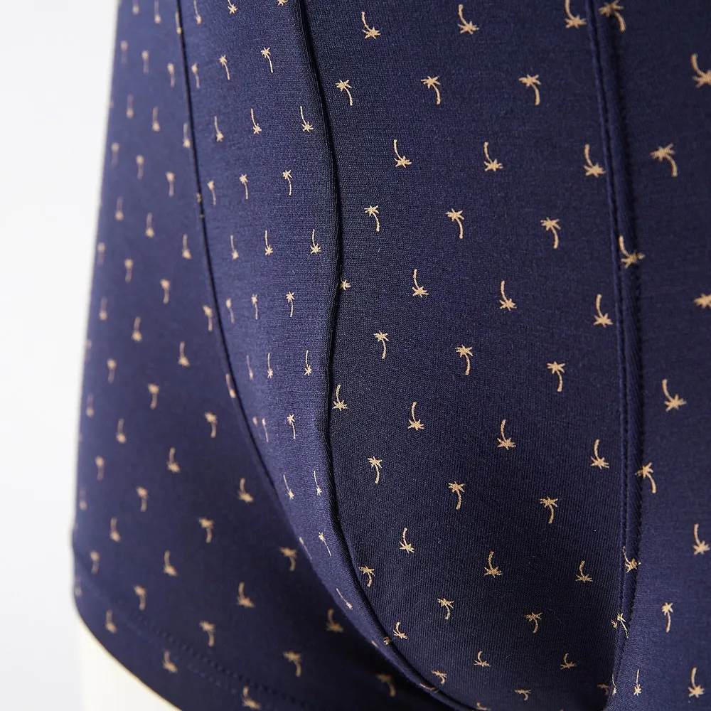 Goedkoop Metersbonwe Boxer Tieners Mannelijke Ondergoed Mannen Modale Mannelijke Slipje Ondergoed Comfortabele Boxer Homewear Print Cuecas 265291