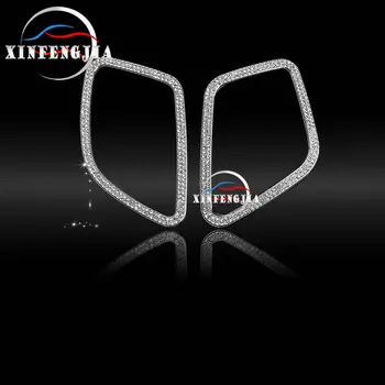 

For BMW X3 X4 F26 F25 11-17 2pc Crystal Style Air Outlet Frame Cover Trim