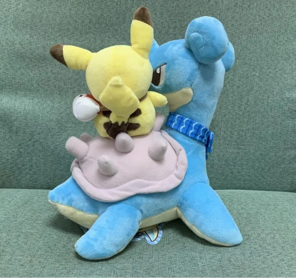 

25cm plush Lapras new Detective cartoon movie pet christmas gift kid good quality positive energy christmas gift kid