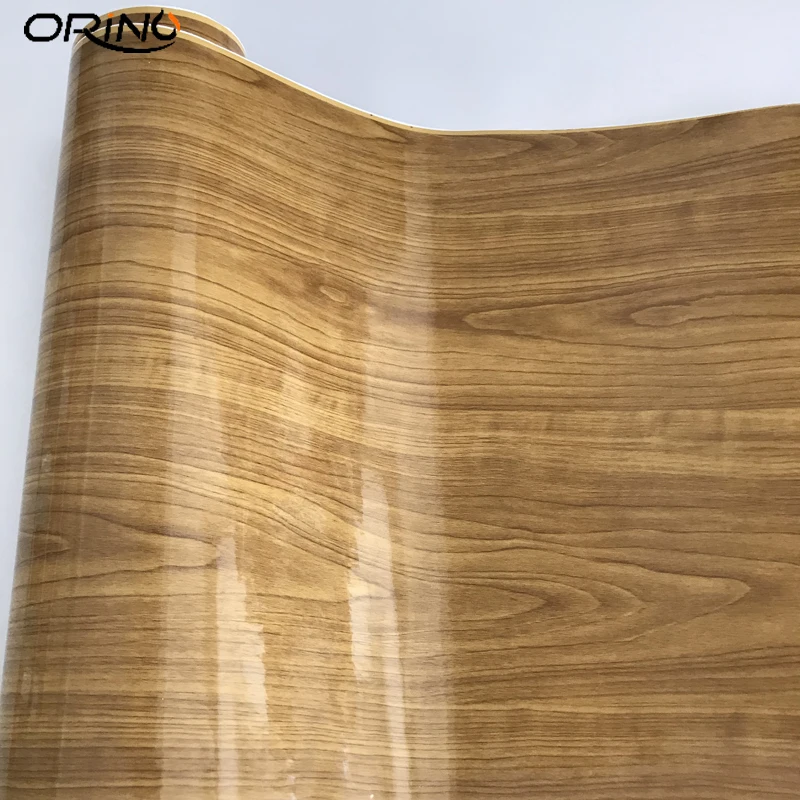 Wood Grain Sticker Film Wrap-2
