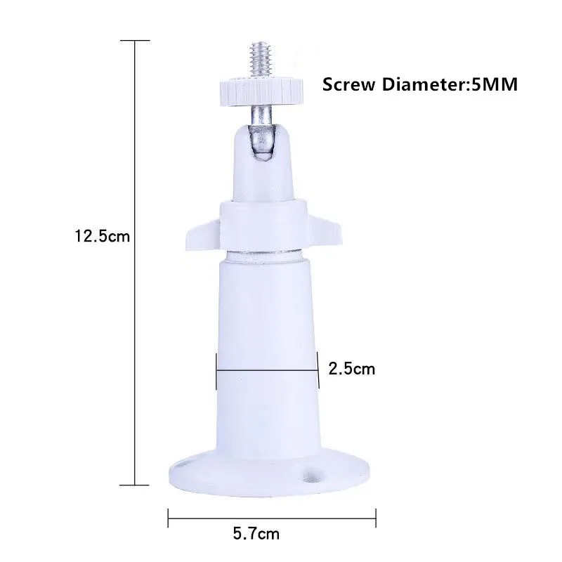 12,5 см большой напольный штатив с регулируемой высотой крепление с универсальным винт совместим с Wyze Cam-дополнительную гибкость для вашего Wyze Cam(4 шт