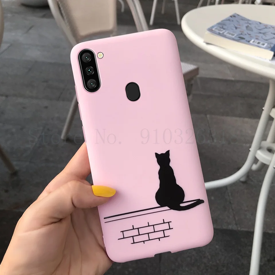 Shockproof Cartoon Silicone Phone Case For Samsung Galaxy A11 A 11 SM-A115F/DS 6.4