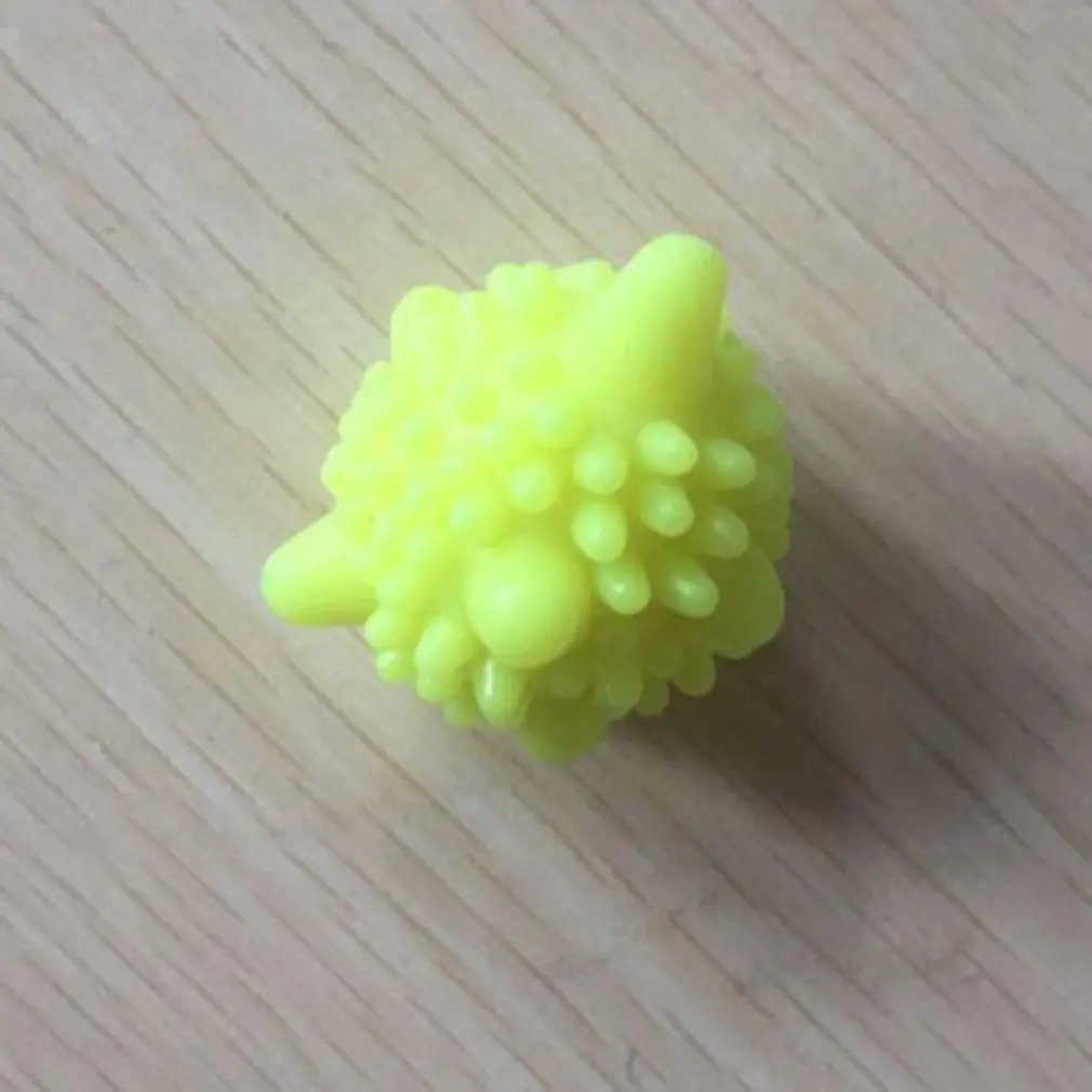 Fluorescent yellow Твердые экологически безопасные шарики для стирки многофункциональные шарики для стирки - Цвет: Fluorescent yellow