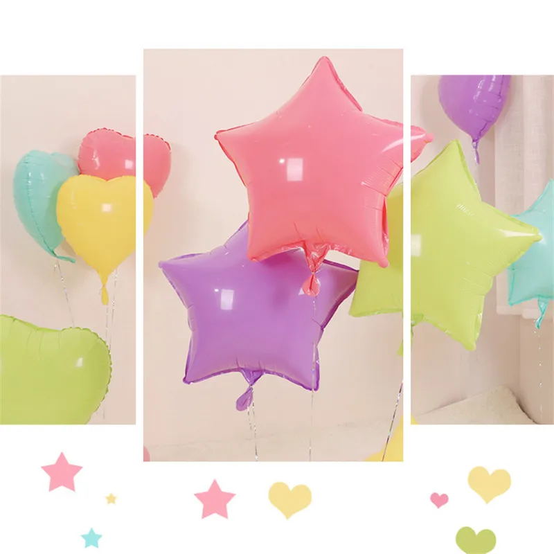 5 шт. фольгированные шары в форме сердца 18 дюймов|Воздушные и аксессуары| |