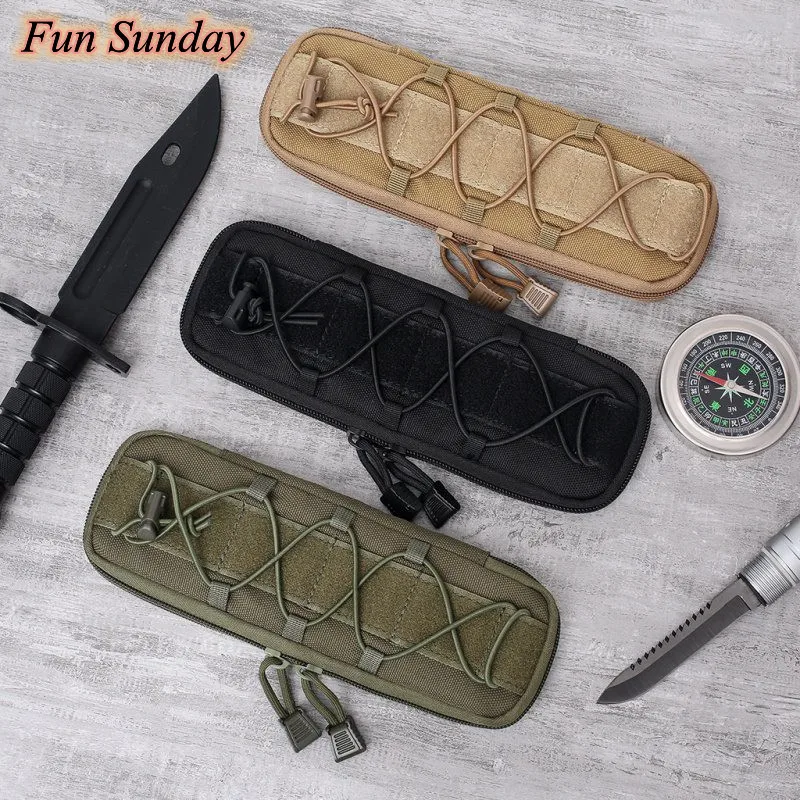 Bag Pouches Backpack Sundaytactical-Belt EDC Molle Attachments Hiking Waist-Vest