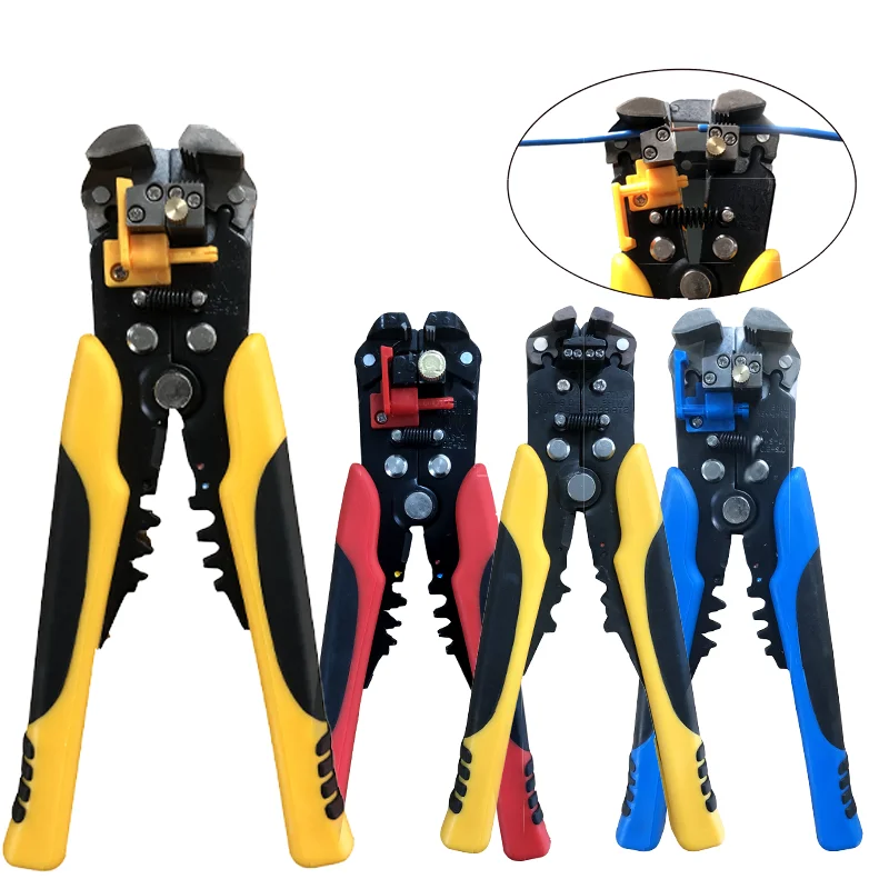 

Crimper Cable Cutter Automatic 0.2-6.0mm2 tool Wire Stripper Multifunctional Stripping Tools Crimping Pliers Terminal HS-D1