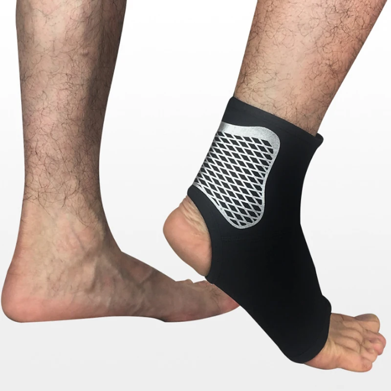 1PCS Ankle Support Brace Elastic Protector Foot Bandage Running Sport Fitness Guard Band Anti Sprain Protector|compression ankle support|ankle