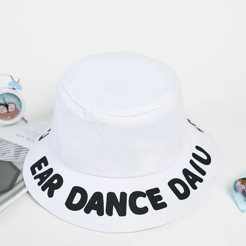 New Children Fisherman Hat Kids Cap Letter Print