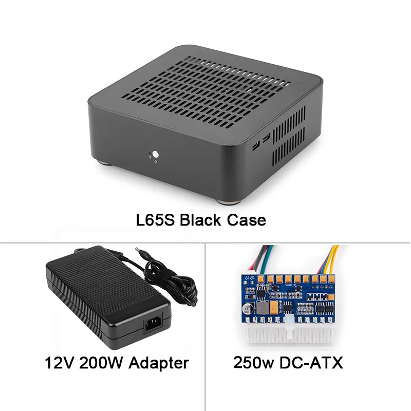 Rgeek l65s-ミニPCゲーミングPCケース,8ピン電源付き