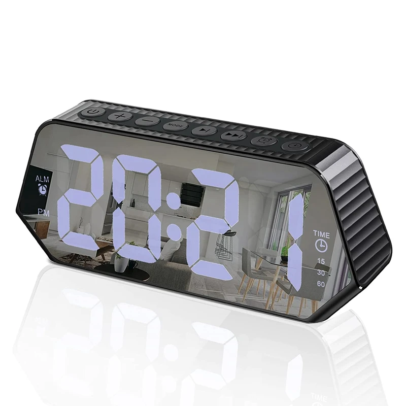 Digital Alarm Clock, Digital Clock Large Display with Sound Machine