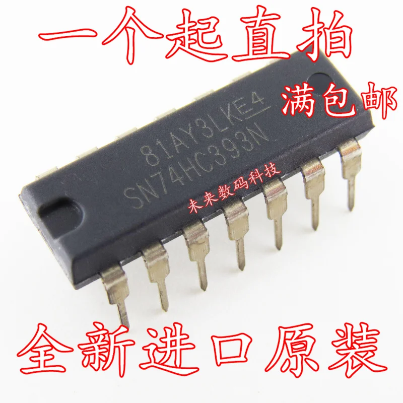 10 шт./лот SN74HC393N DIP-14