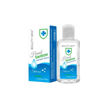 

2 Bottles of Silver Ion Water-Free Disposable hand soap Gel Germicidal Quick-Drying hand soap