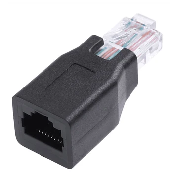 

RJ45 CAT5 CAT5E Video USB Adapter Converter,Network Ethernet Connector Cable Adapter Converter