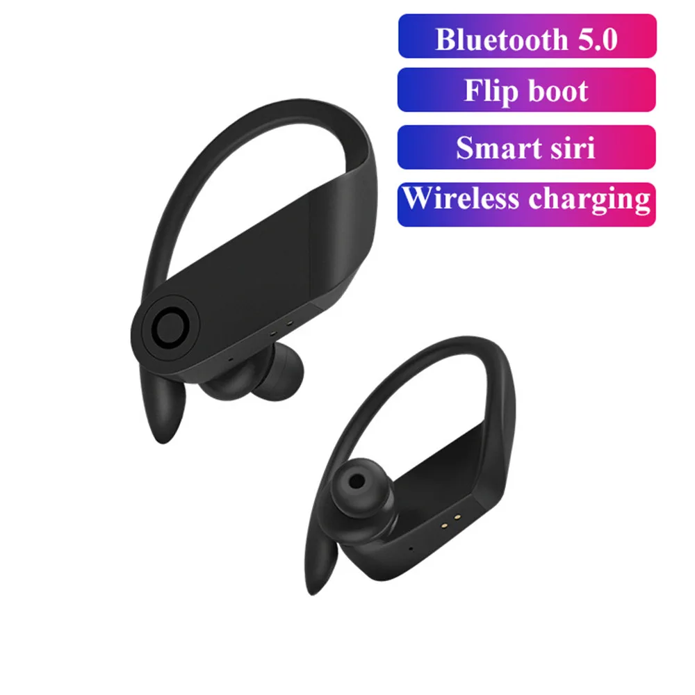 B10 TWS Wireless Headset Bluetooth 5.0 Noise Reduction High-End Loudspeaker Stereo Earbuds Earphones with Ear Hook gaming headse