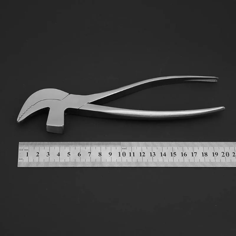 Нержавеющая сталь верхний Пинцет Многофункциональный Клюв Плоскогубцы для ремонта ремесла Инструменты машинки для стрижки обуви Клюв Плоскогубцы сапог инструменты