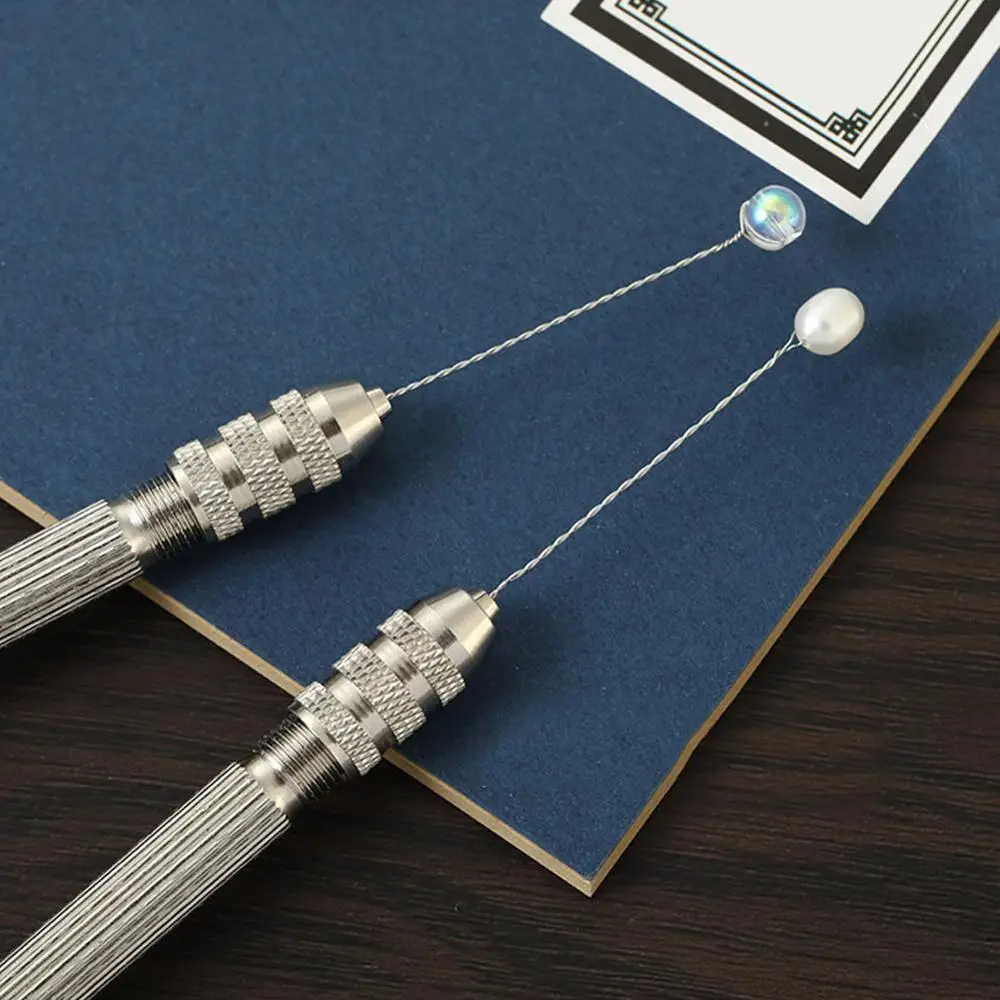 Wire Threader Tools Wire Twist Tool fit 0.3-3.2mm Wire DIY Jewelry Handmade Craft Tool Vise Craft Decor Hand Drill Set