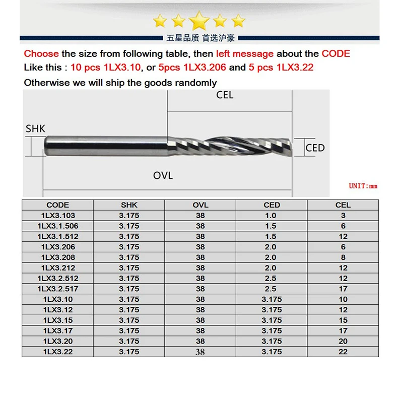 HUHAO-Single-Flute-CNC-Router-Bits-One-Flute-Spiral-End-Mills-Carbide-Milling-Cutter-Spiral-PVC