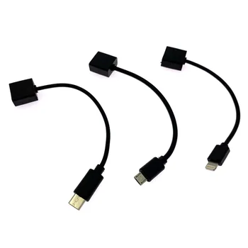 

Magnetic Charger Android Interface Type-c Apple Lightng Interface Black Screen Rechargeable Charger Line for Juu