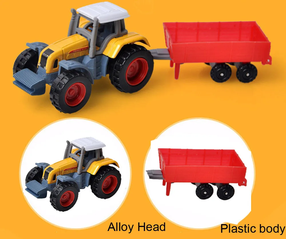 Забавные обучающие игрушки для детей раннего развития инженерная машинка из