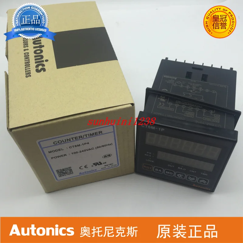 

Brand new original Autonics counter CT6M-1P4