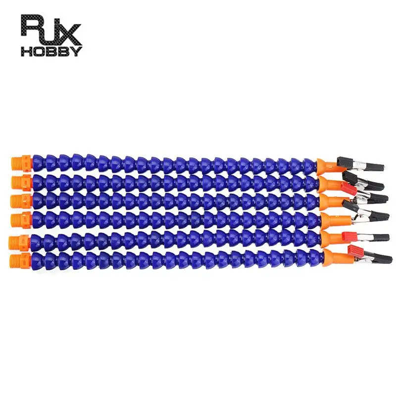 

6PCS RJXHOBBY RJX1627/RJX1545 300mm Hard Plastic/PP M12 Soldering Arms Joint Pipe For RC Racing Drone FPV Model Spare Part