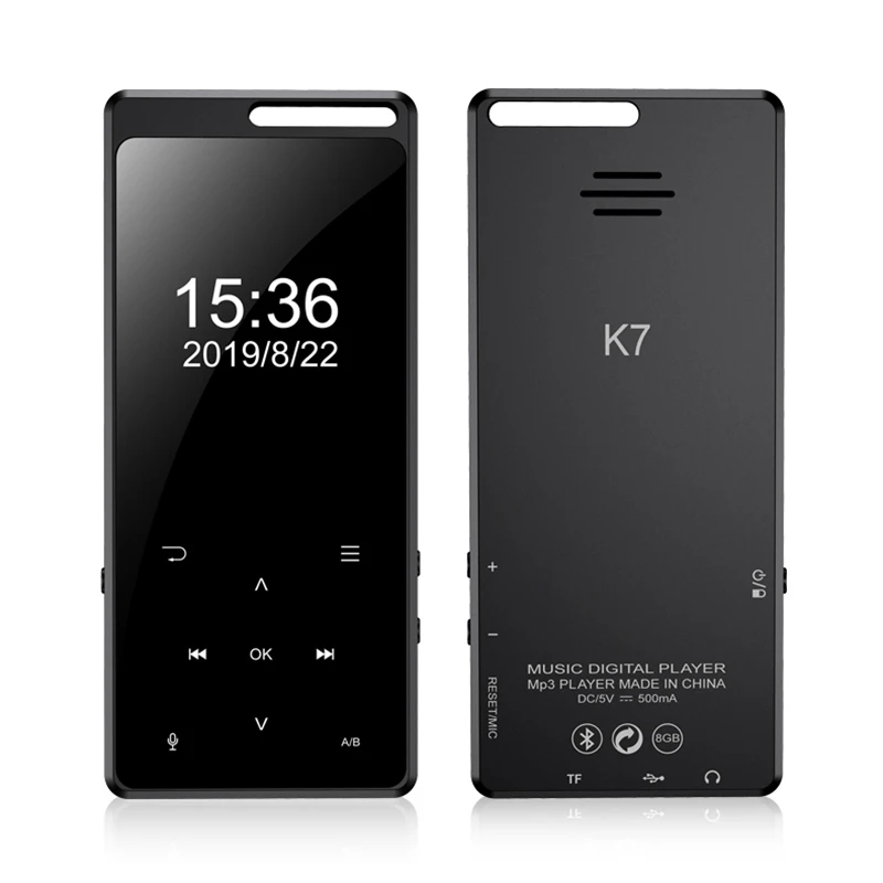 2,4 дюймовый MP3-плеер с bluetooth-динамиком встроенный 8G регулировка яркости пресс-экран Walkman с подсветкой