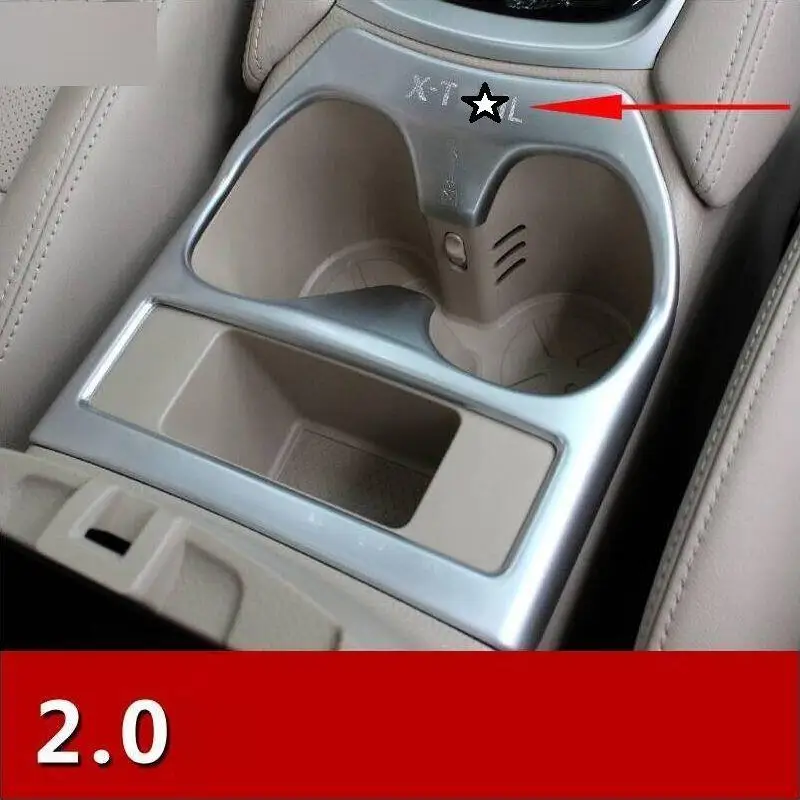 Чашки шестерни выход кондиционера интерьер Automovil хромированная наклейка полосы отделка Аксессуары 14 15 16 17 18 19 для Nissan X-TRAIL - Название цвета: Version F