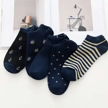 

Socks men's boat socks men's boat Cotton Socks Navy style cotton men's socks